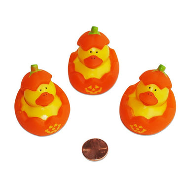 Fall Rubber Ducks in Jack O Lanterns